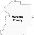 Marengo County Map Alabama