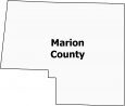 Marion County Map Alabama