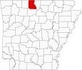 Marion County Map Arkansas Locator