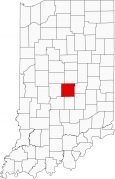 Marion County Map Indiana Locator