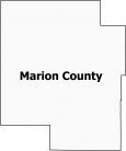Marion County Map Kansas