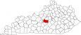 Marion County Map Kentucky Locator