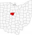 Marion County Map Ohio Locator