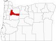 Marion County Map Oregon Locator
