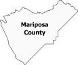 Mariposa County Map California