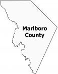 Marlboro County Map South Carolina