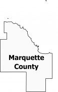 Marquette County Map Michigan