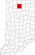 Marshall County Map Indiana Locator