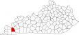 Marshall County Map Kentucky Locator