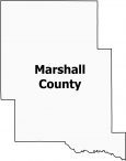 Marshall County Map Mississippi