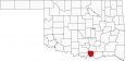 Marshall County Map Oklahoma Locator
