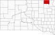 Marshall County Map South Dakota Locator