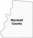 Marshall County Map West Virginia