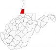 Marshall County Map West Virginia Locator