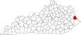 Martin County Map Kentucky Locator