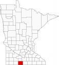 Martin County Map Minnesota Locator