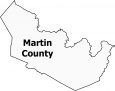Martin County Map North Carolina