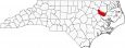 Martin County Map North Carolina Locator