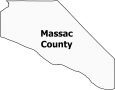 Massac County Map Illinois Locator