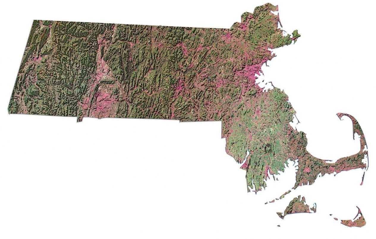 Map of Massachusetts - Cities and Roads - GIS Geography