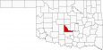 McClain County Map Oklahoma Locator