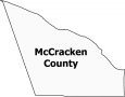 McCracken County Map Kentucky