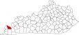 McCracken County Map Kentucky Locator
