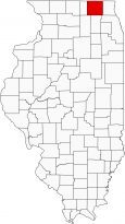 McHenry County Map Illinois