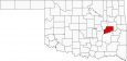 McIntosh County Map Oklahoma Locator