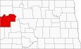 McKenzie County Map North Dakota Locator
