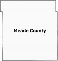 Meade County Map Kansas