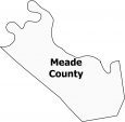 Meade County Map Kentucky