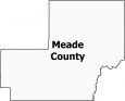 Meade County Map South Dakota