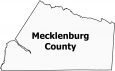 Mecklenburg County Map Virginia