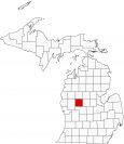 Mecosta County Map Michigan Locator