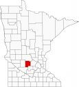 Meeker County Map Minnesota Locator