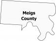 Meigs County Map Ohio