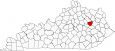 Menifee County Map Kentucky Locator