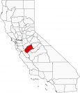 Merced County Map California Locator