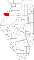 Mercer County Map Illinois