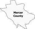 Mercer County Map New Jersey