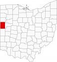 Mercer County Map Ohio Locator