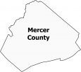 Mercer County Map West Virginia