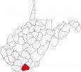 Mercer County Map West Virginia Locator