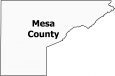 Mesa County Map Colorado