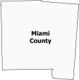 Miami County Map Ohio