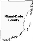 Miami Dade County Map Florida