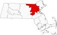 Middlesex County Map Massachusetts Locator