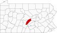 Mifflin County Map Pennsylvania Locator