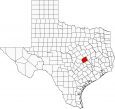 Milam County Map Texas Locator